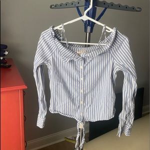 Business Casual Striped Shirt